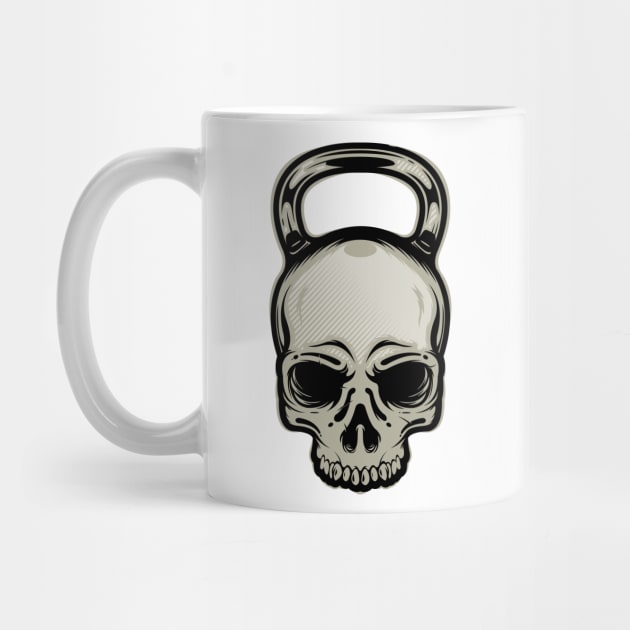 Skull dumbell by Gientescape